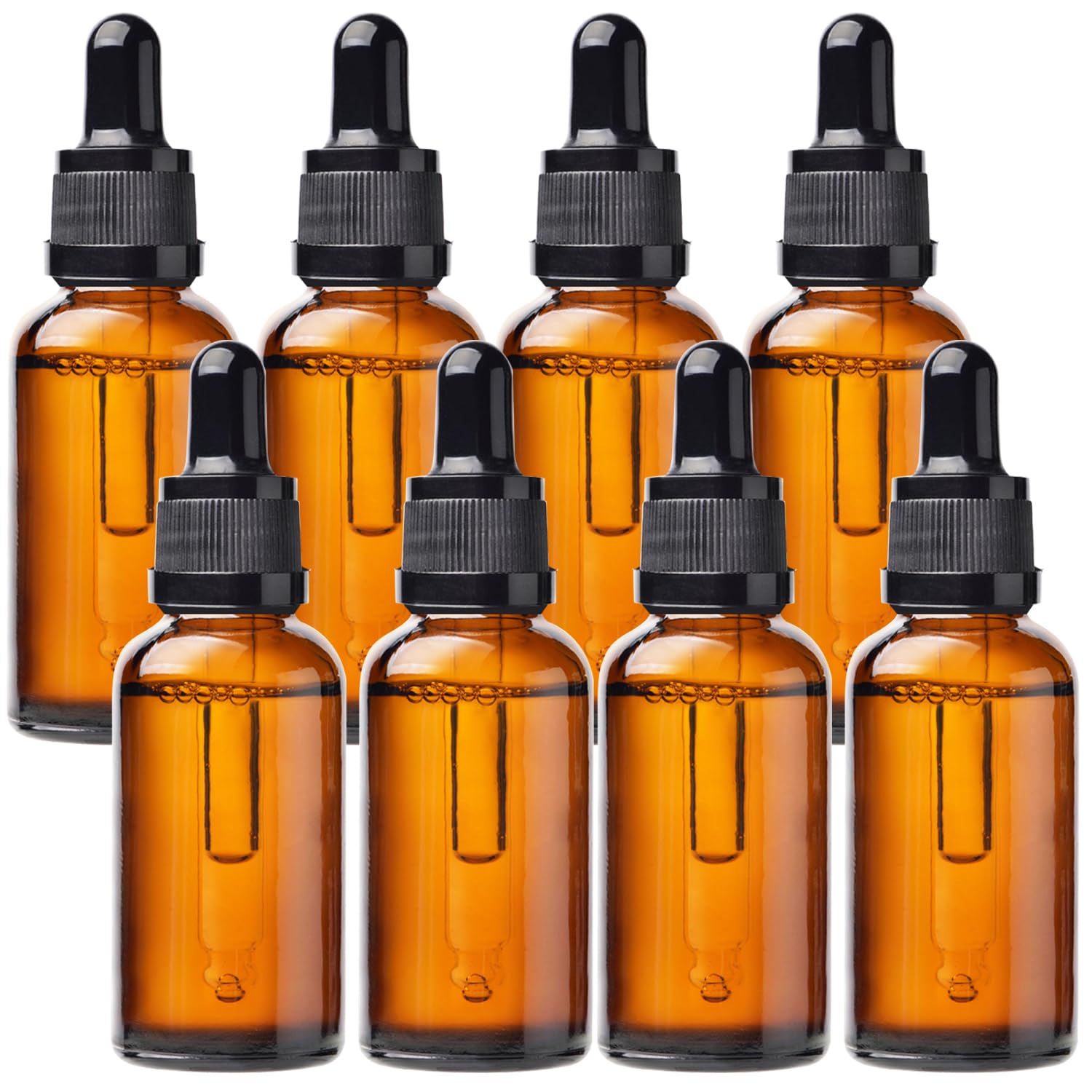 50ml Precision Dropping Bottles - Ideal for Essential Oils, Perfume Making, and DIY Projects. Safe, Durable, Eco-Friendly, and Perfect for Home or Lab