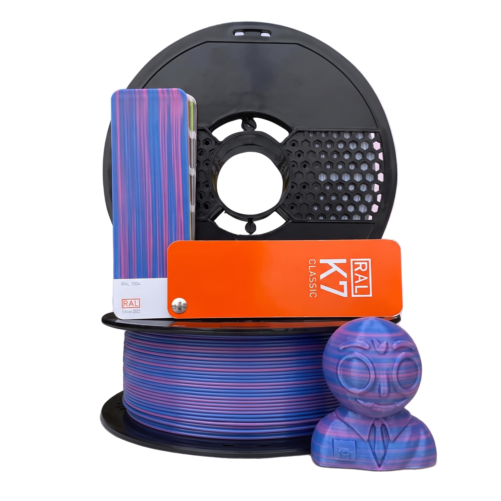 NFIL3D Premium High Strength PLA+Blue+Pink (Dual Color) 3D Printer Filament | Dimensional Accuracy +/- 0.015mm |1.75mm | Easy to Print, No Clogging,Smooth Finish,|Compatible with All 3D Printers-image-42