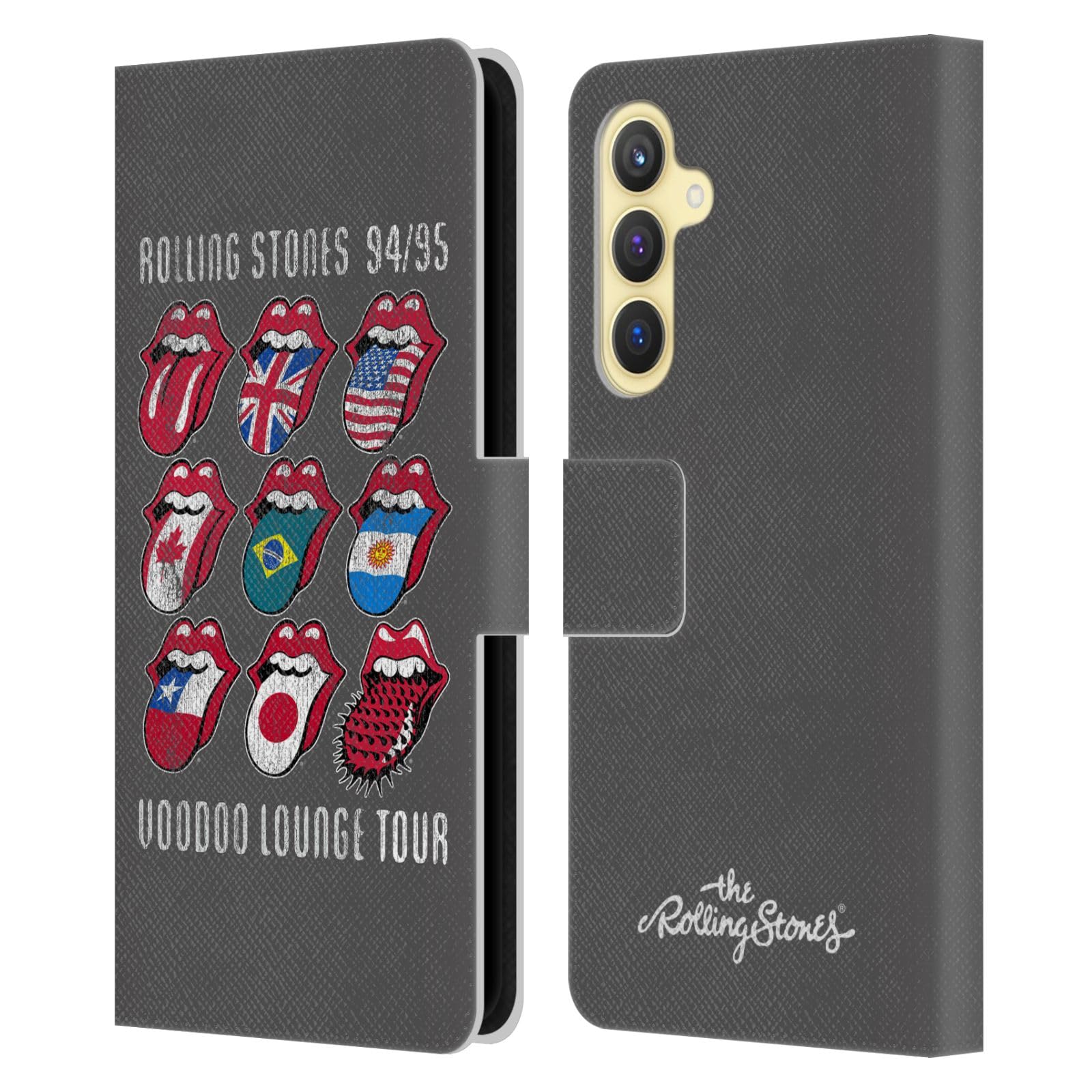 Funda The Rolling Stones Samsung Galaxy S23 FE 5G con diseño artístico Voodoo Lounge 7