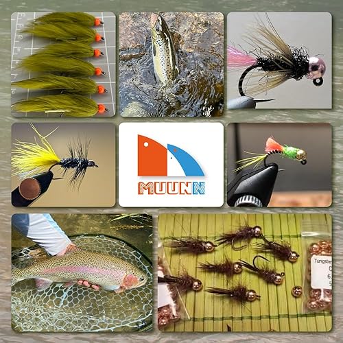 Miniatura 6 de 50 piezas de cuentas de tungsteno ranuradas para atado de moscas, se hunden más profundo y rápido, 12 colores/13 tamaños de cuentas ranuradas