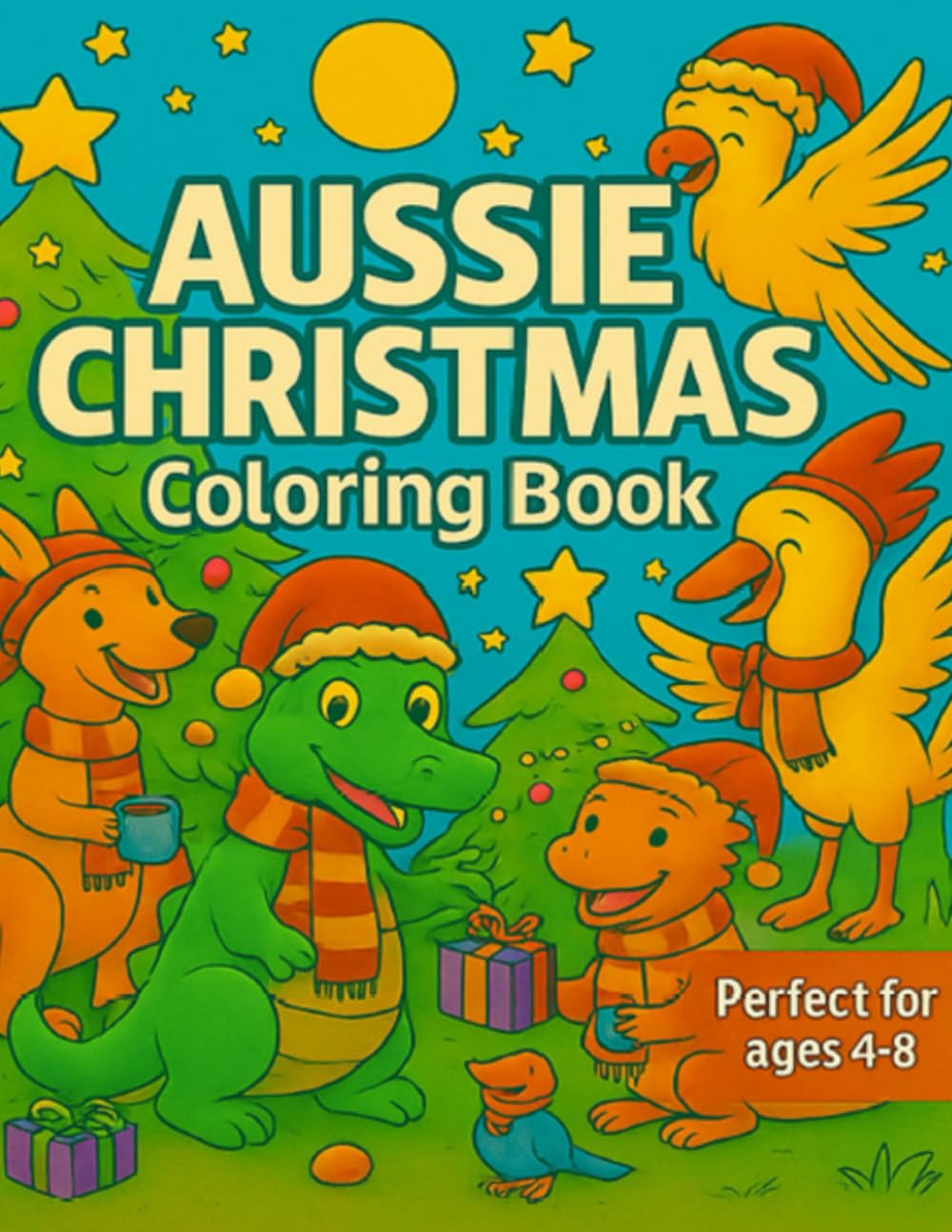 Aussie Christmas: Coloring Book