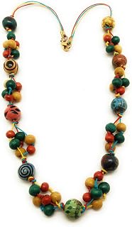 DCA Western Stylish Boho Designer Trendy Fashion Jewellerty Necklace for Women and Girls- (Multicolored) Price In India