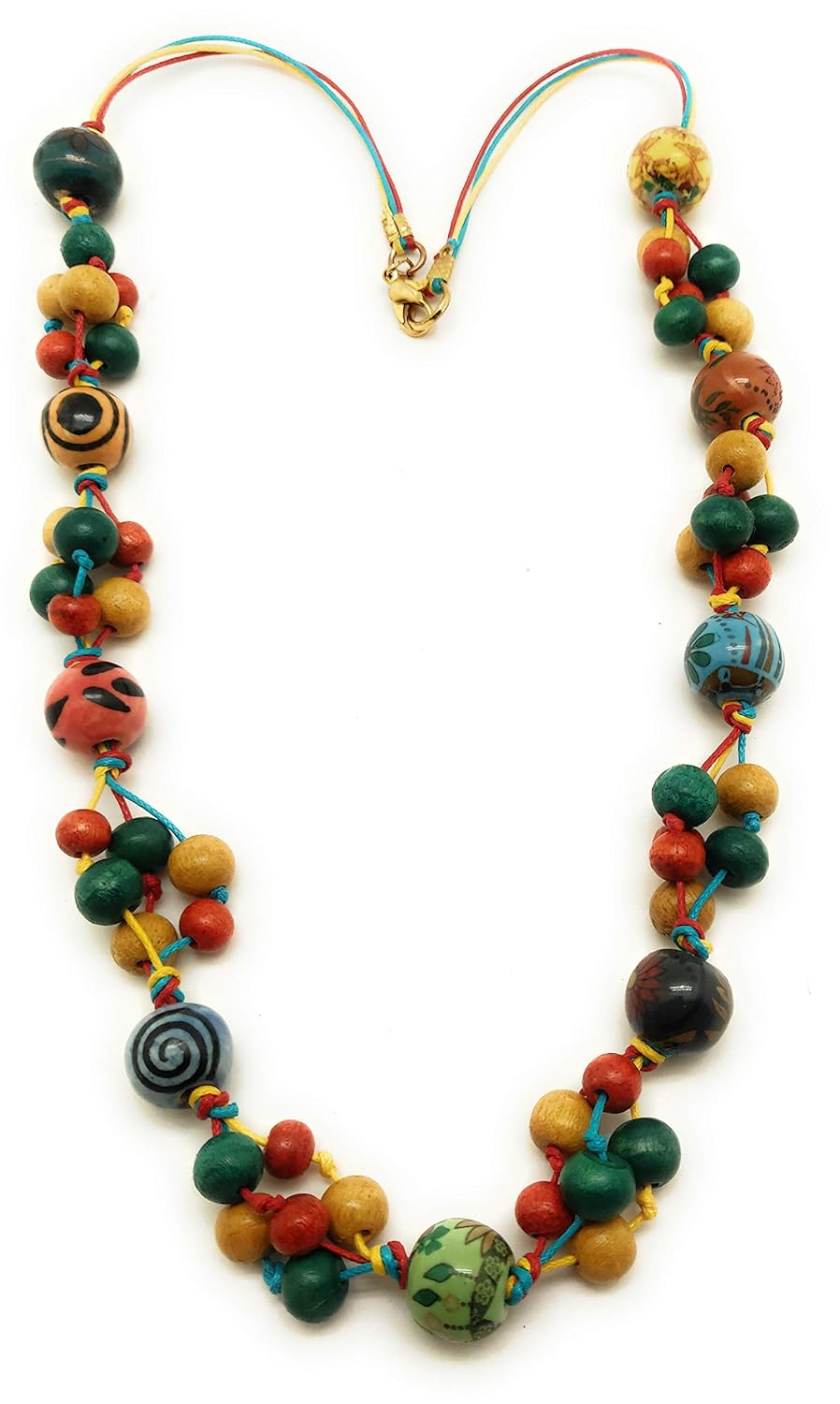 DCA Western Stylish Boho Designer Trendy Fashion Jewellerty Necklace for Women and Girls- (Multicolored)