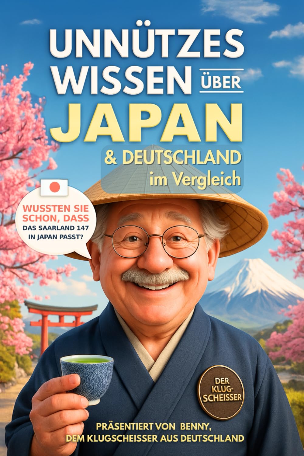 Unnützes Wissen über Japan & Deutschland im Vergleich: 252 Kuriose Unterschiede und Überraschende Parallelen Für Klugscheißer mit Quiz (Unnützes Wissen über... - Die kuriose Städte-Reihe)