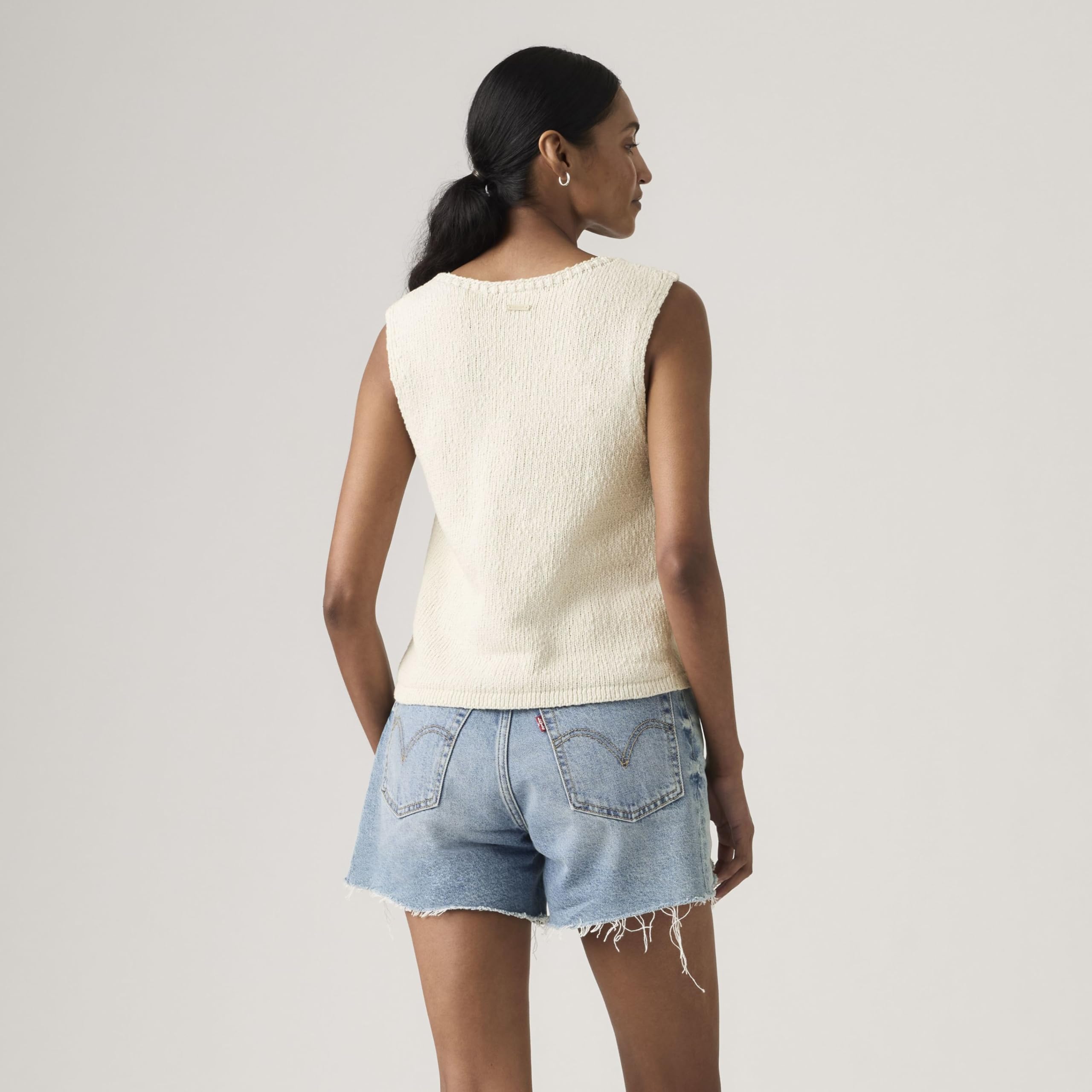 Levi's Helen Mini Boucle Vest Pullover Donna