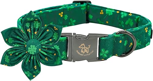 Miniatura 7 de Elegant little tail Collar de perro de Pascua, collar de perro con flor, zanahorias de conejo, lindo collar de perro rosa para mascotas, collar