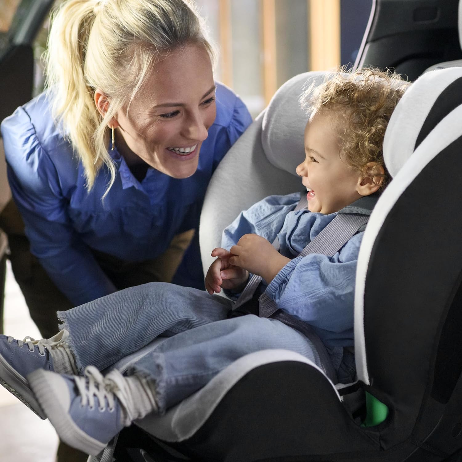 Maxi-Cosi Rivestimento Seggiolino Auto per Titan S i-Size e Titan S Comfort, Copri Seggiolino per Bambini, Cotone Morbido e Traspirante Anti Sudore, Lavabile in Lavatrice, Natural White