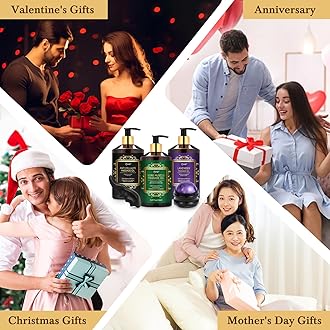 3 Pack Massage Oil for Massage Therapy, Lavender Oil for Relaxing, Sore Muscle Arnica Oil & Cellulite Massage Oil, with Massage Roller Ball & Thumb Saver Tool, Valentines Gift for Women