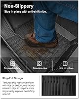 Vista 6 de KIWI MASTER Alfombrillas para Jeep Grand Cherokee 2022-2026, 4xe, ajuste personalizado para todo tipo de clima, revestimientos de suelo de TPE