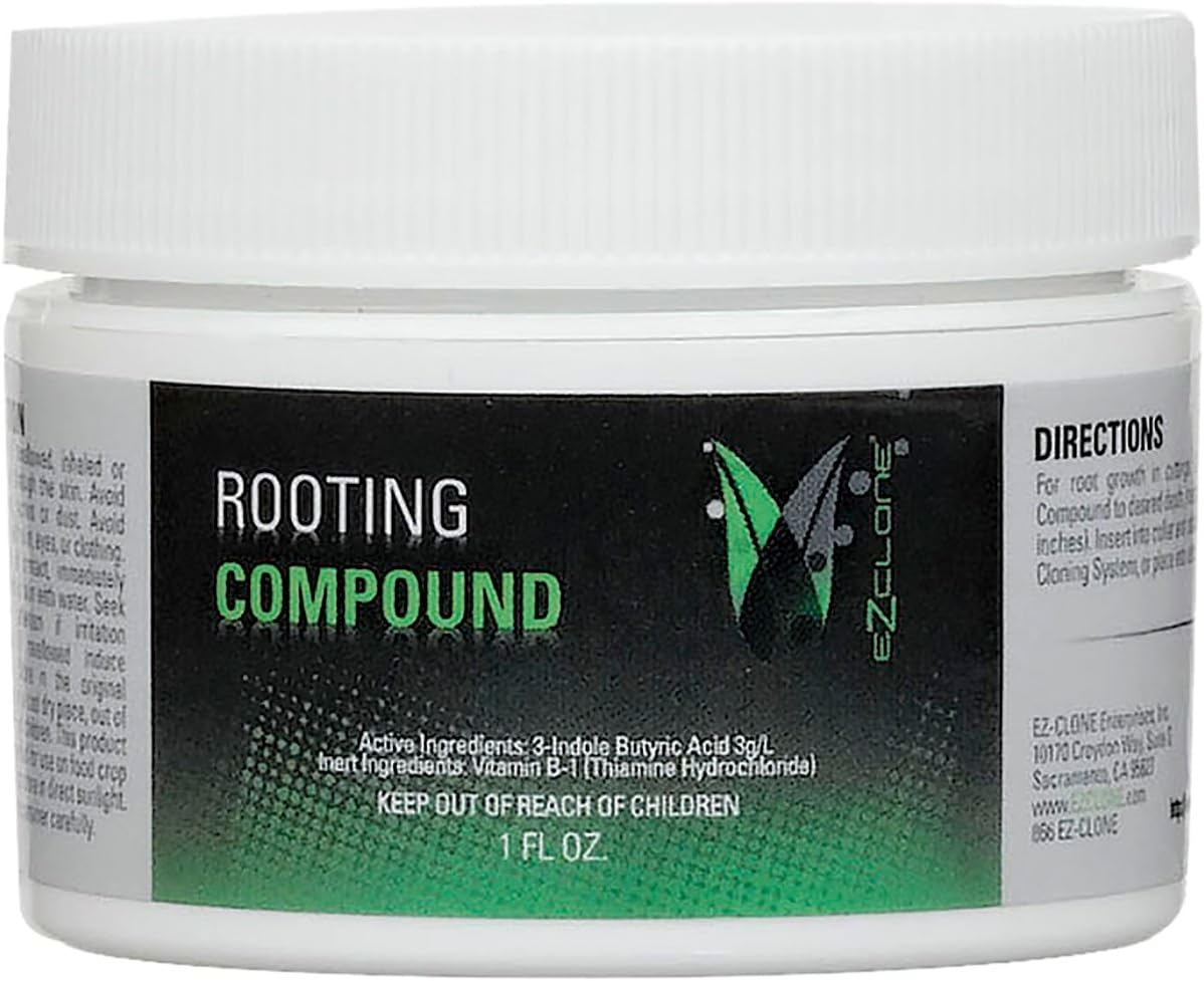 EZ-Clone Rooting Compound for Plant Cloning, 1-Ounce, Green, (Model: 726655)