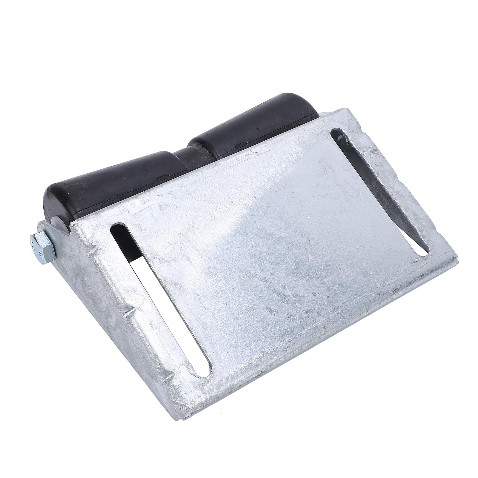 aqxreight Rodillos para Remolque de con Soporte Kit de Ensamblaje de Rodillos de Quilla en Caucho y Acero Galvanizado para Barcos Pesados Canoas Lanchas y Embarcaciones Pequeñas