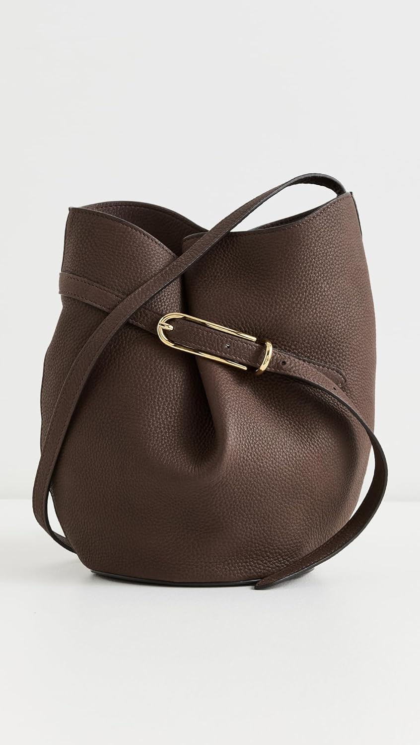 Women's Belted Medium Bucket Bag - Image 2
