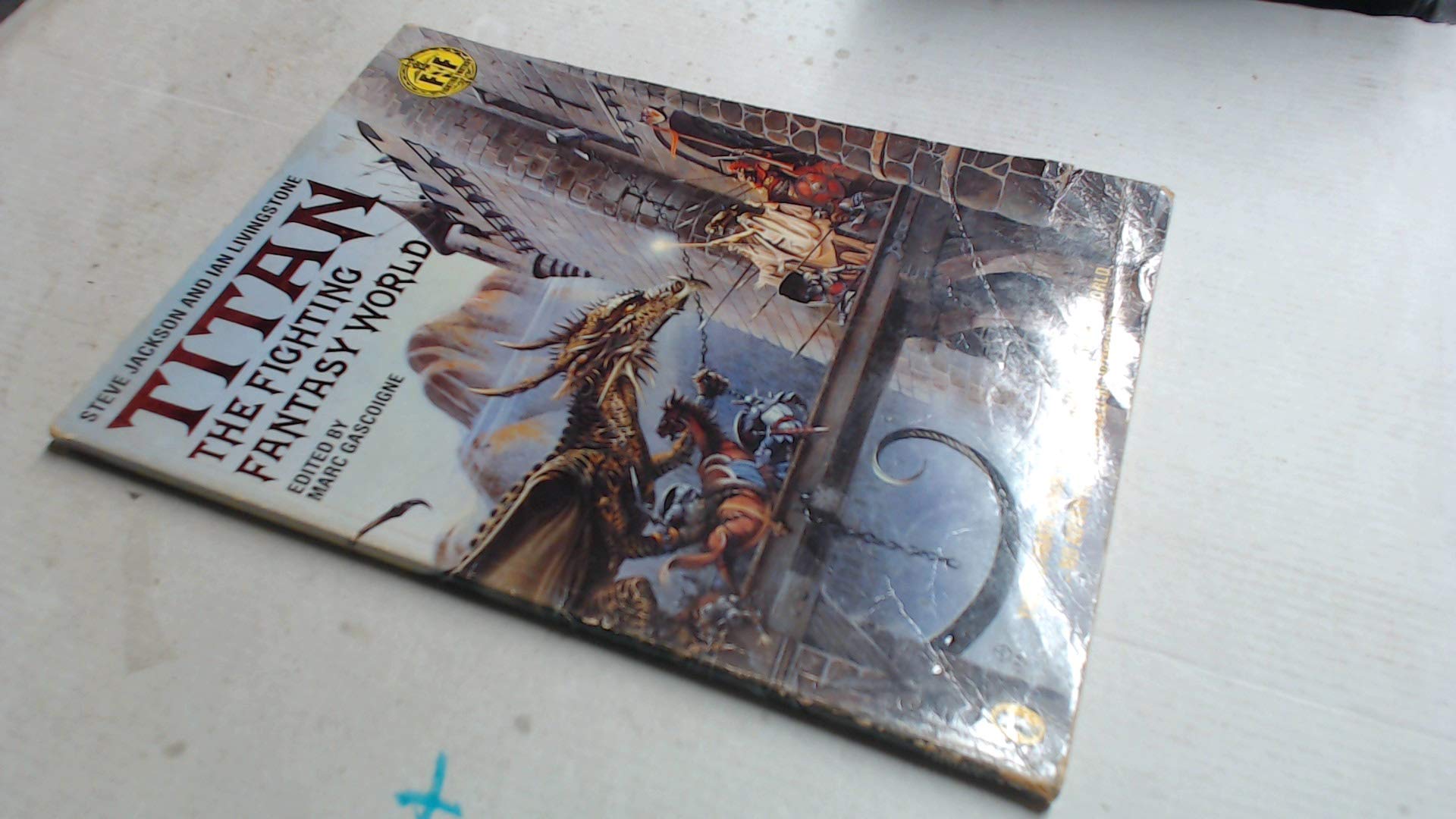 Book cover for Titan: The Fighting Fantasy World