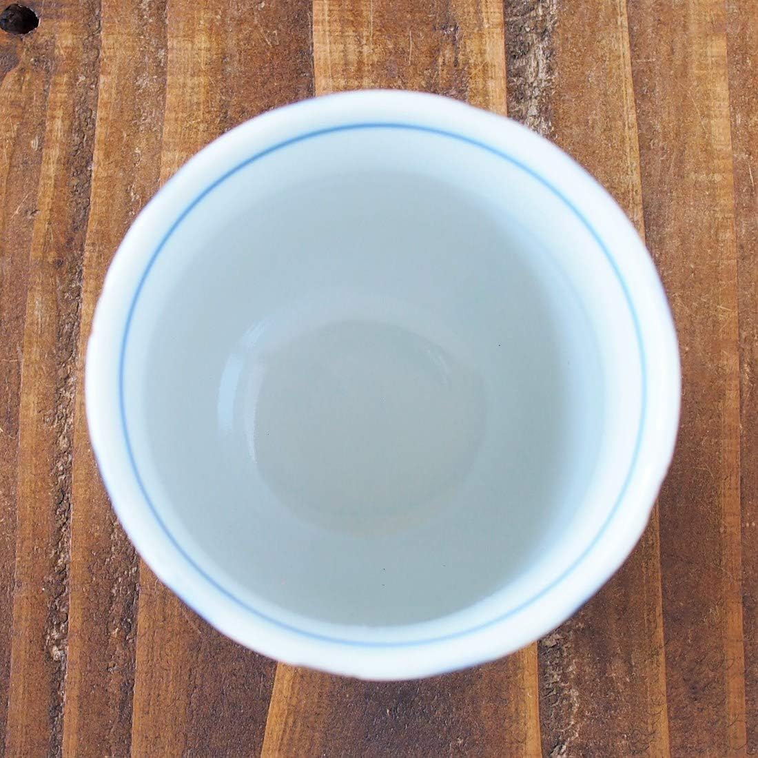 Minoru Ceramic Indigo 10 Grass Anti Water Drinking Blue Diameter 3.1 x 3.1 inches (8 x 7.9 cm) Pack of 2 φ3.2×H3.16in