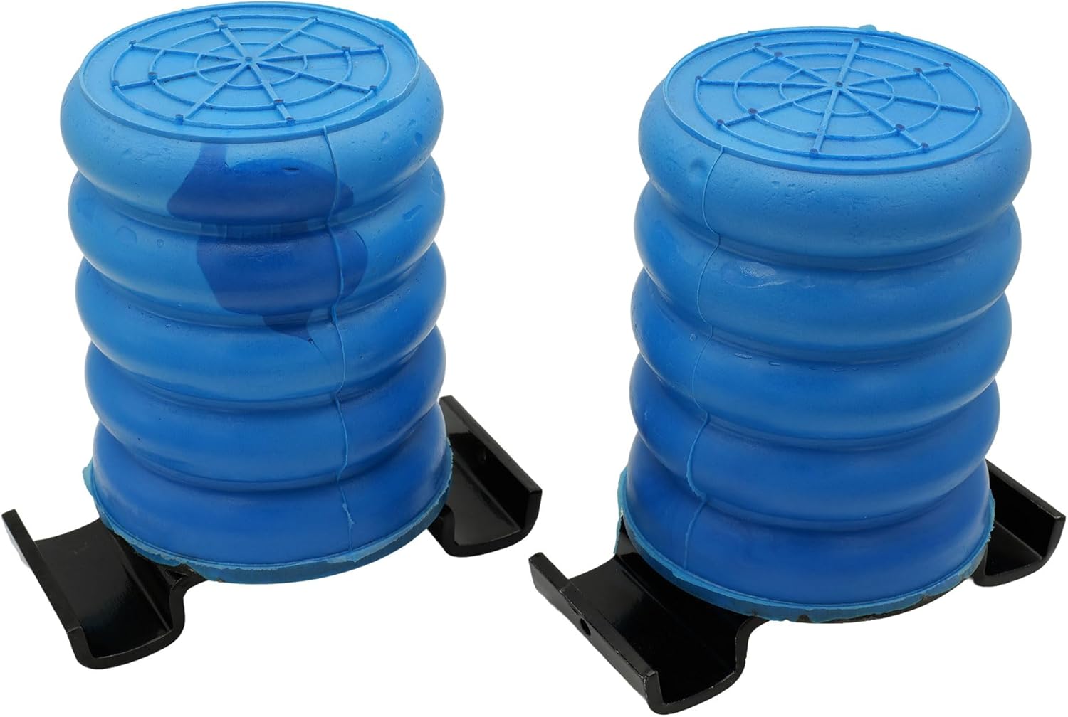 SSR-610-40 Rear Air Suspension Helper Springs Kit Blue Air Springs Rear for Toyota Tundra Tacoma, Nissan Frontier Titan Set of 2 Helper Springs Rear
