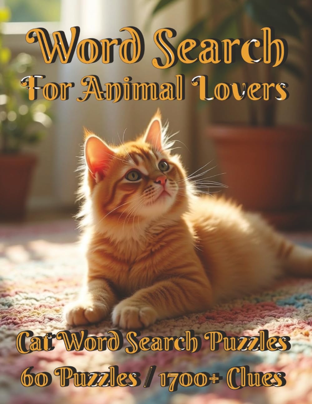 Word Search: Animal Lovers Series: Cat Word Search Puzzles: 60 Puzzles 1700+ Clues (Americana)