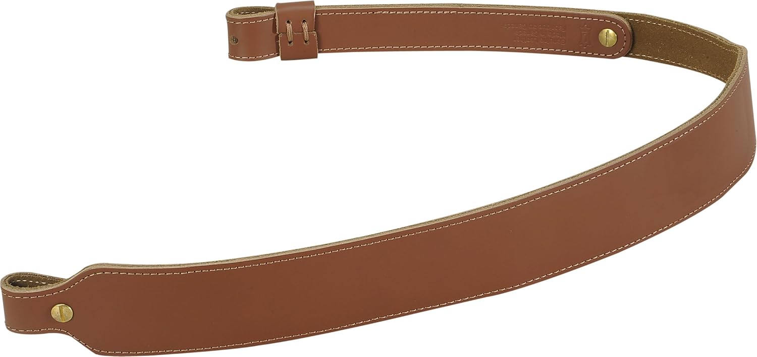 Levy's Leathers S12C Leather Cobra Rifle Sling (Walnut