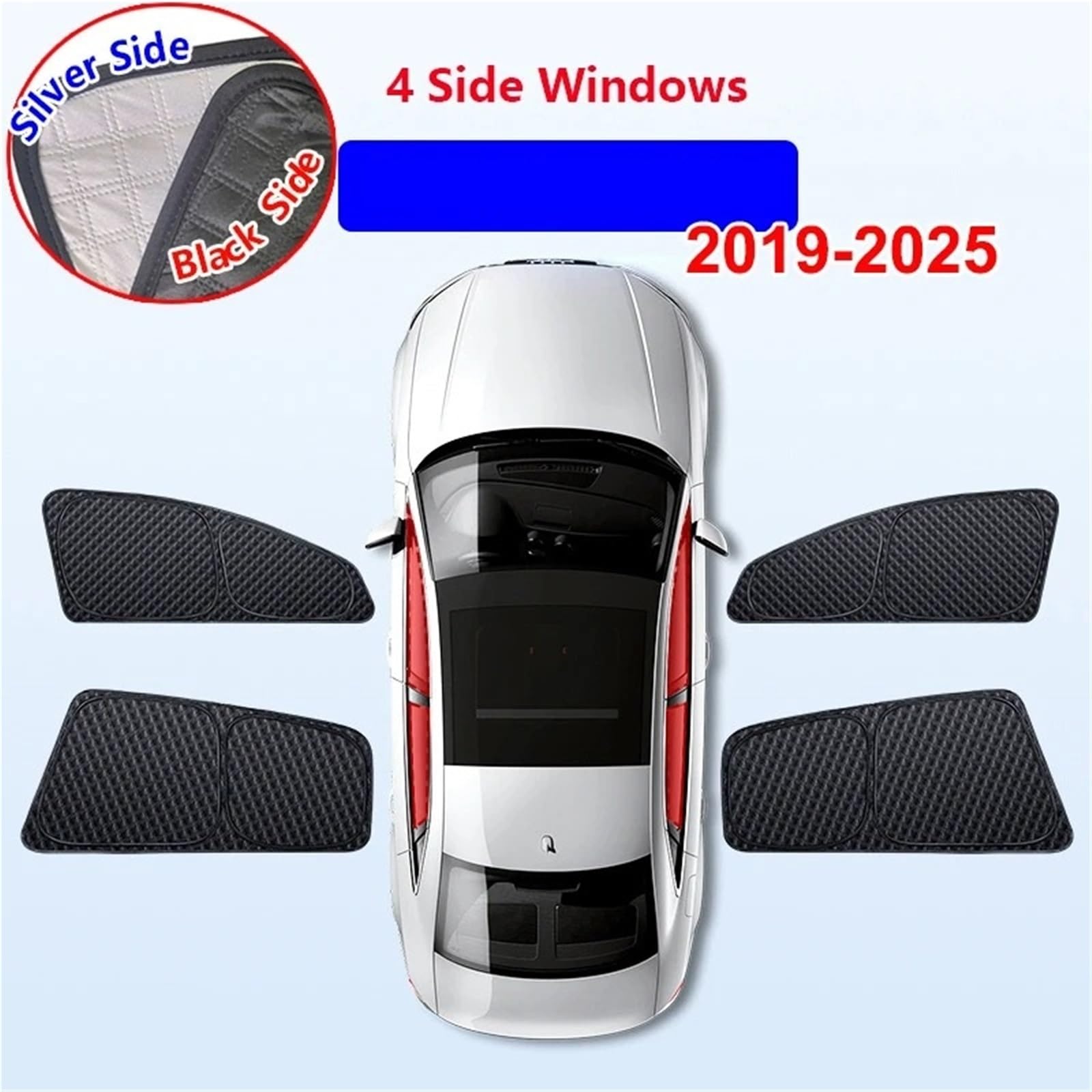 Sonnenschutz Auto Kinder Für Tesla Für Modell Y Juniper 2025 Fenster Sonnenschirm 3 Highland 2024 Windschutzscheibe Sonnenschutz UV Schutz Shading Net Zubehör