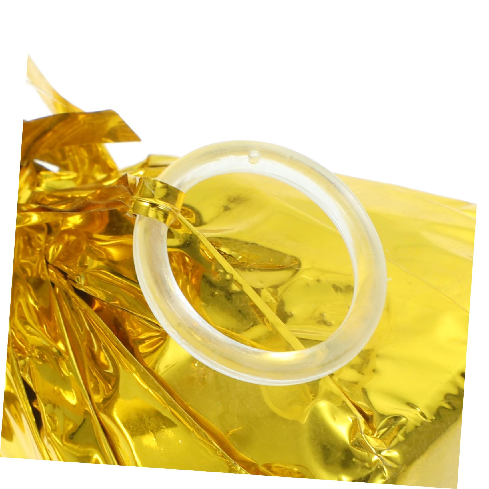 Blocchi di Peso per Palloncini Oro 5 Pezzi in Alluminio | Calcestruzzo, per Elio e Palloncini, per Feste e Compleanni, Blocco a Forma di Cubo