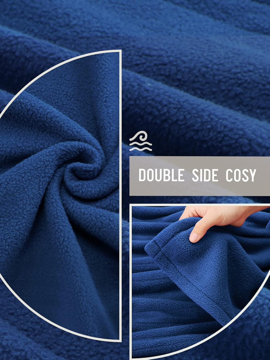 review Caripeloy Electric Blanket Heated Throw 50'' x 60'' Size, 4 Heating Levels & 3 Hours Auto-Off, Warming Body with Fast Heating & Machine Washable, Lightweight Cozy Soft Fleece for Home Use