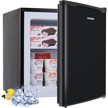 Amazon.com: BANGSON Upright Freezer,1.1Cu.ft Mini Freezer with ...