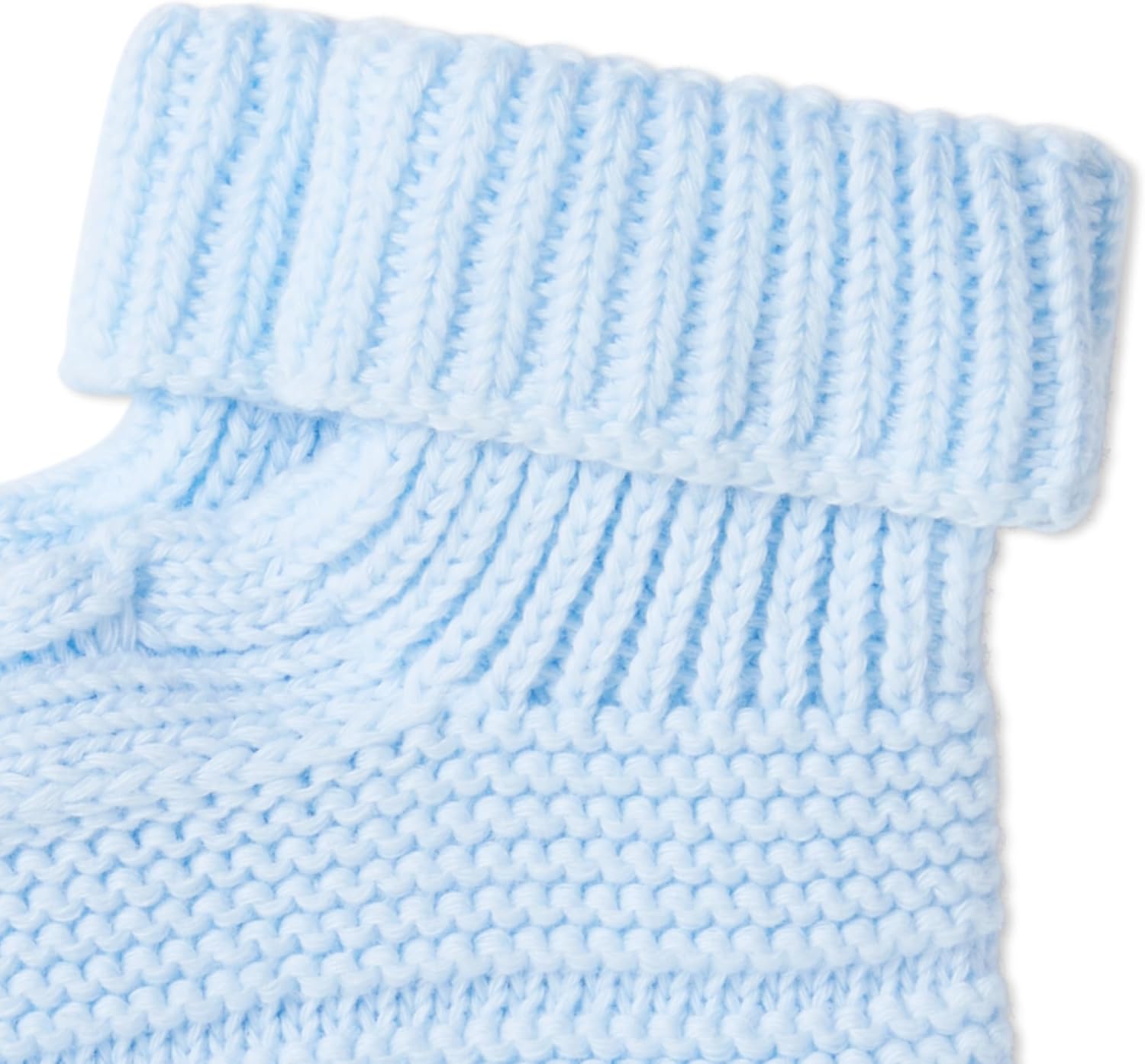 POLO RALPH LAUREN Unisex-baby Baby's Bootie with Cable 1 Pair Pack Soft Cotton Comfort - Image 3