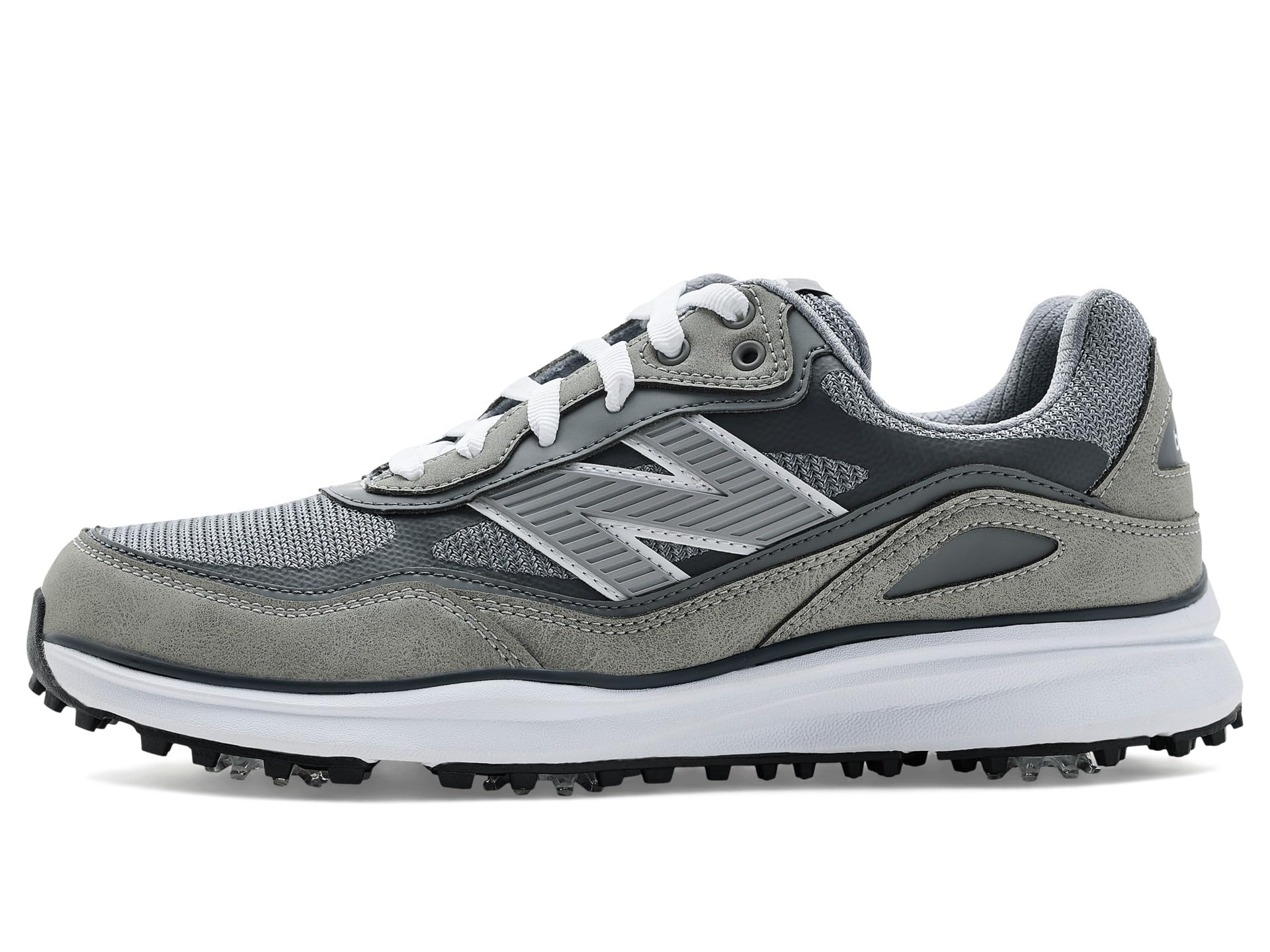 New Balance Zapato de Golf para Hombre, Gris, 9 Wide