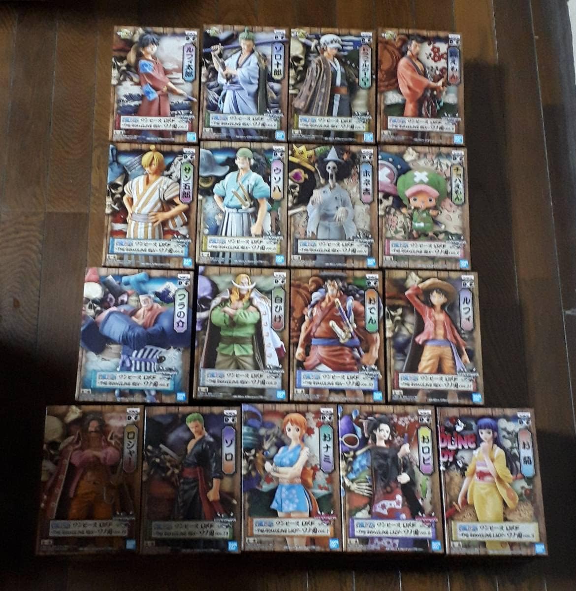 GRANDLINE MEN LADY ワノ国17種セット ゾロ おでん フランキー