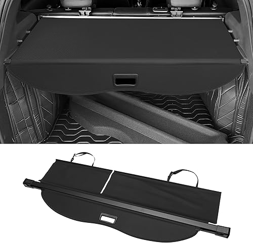 Miniatura 8 de Motoforti Cubierta retráctil para maletero de automóvil para Toyota RAV4 2013-2018, estante de cajuela trasera, equipaje, cubierta de seguridad,