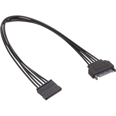 Amazon Co Jp Ainex シリアルata用電源延長ケーブル 30cm Sa 047sa パソコン 周辺機器