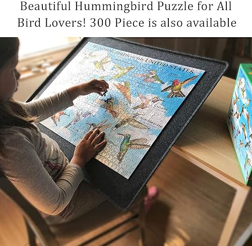 Miniatura 3 de Rompecabezas de 1000 piezas de pájaros para adultos, colibríes, rompecabezas para amantes de las aves, rompecabezas para amantes de los rompecabezas
