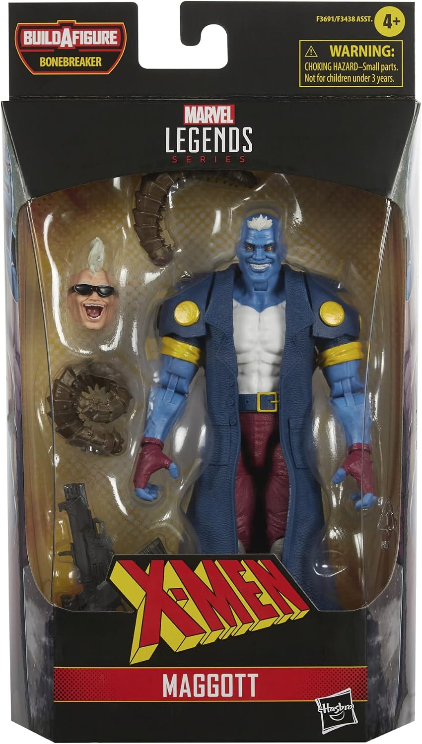 X-Men Hasbro Marvel F3691 Marvel Legends Series X-Men Maggott Action 15cm Collectible Toy - Image 3