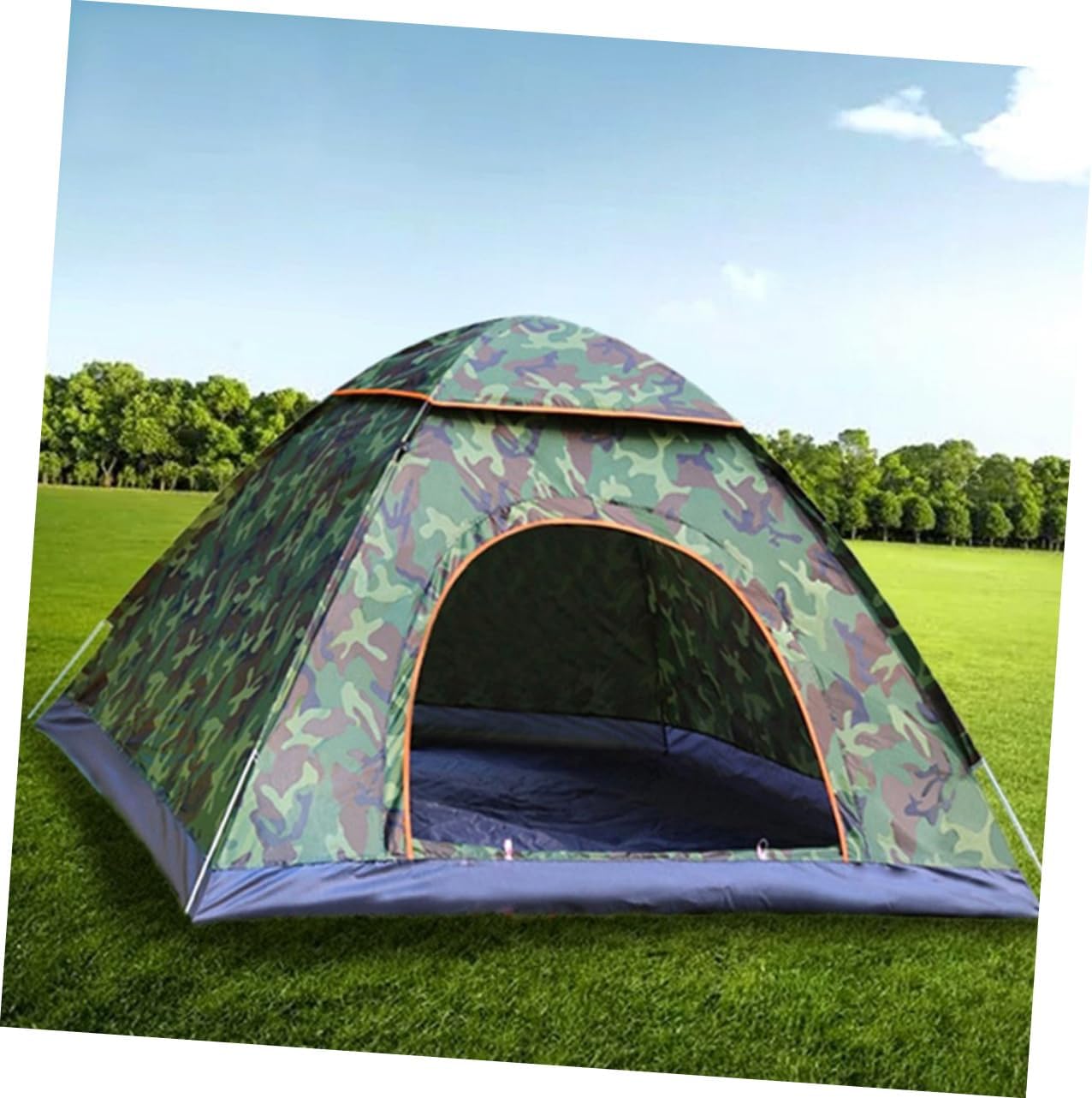 SUPVOX 1set Fully Automatic Outdoor Travel Tent for Family Beach Camping Tent for People Lightweight and Windproof for Hiking Fishing and Backyard Use