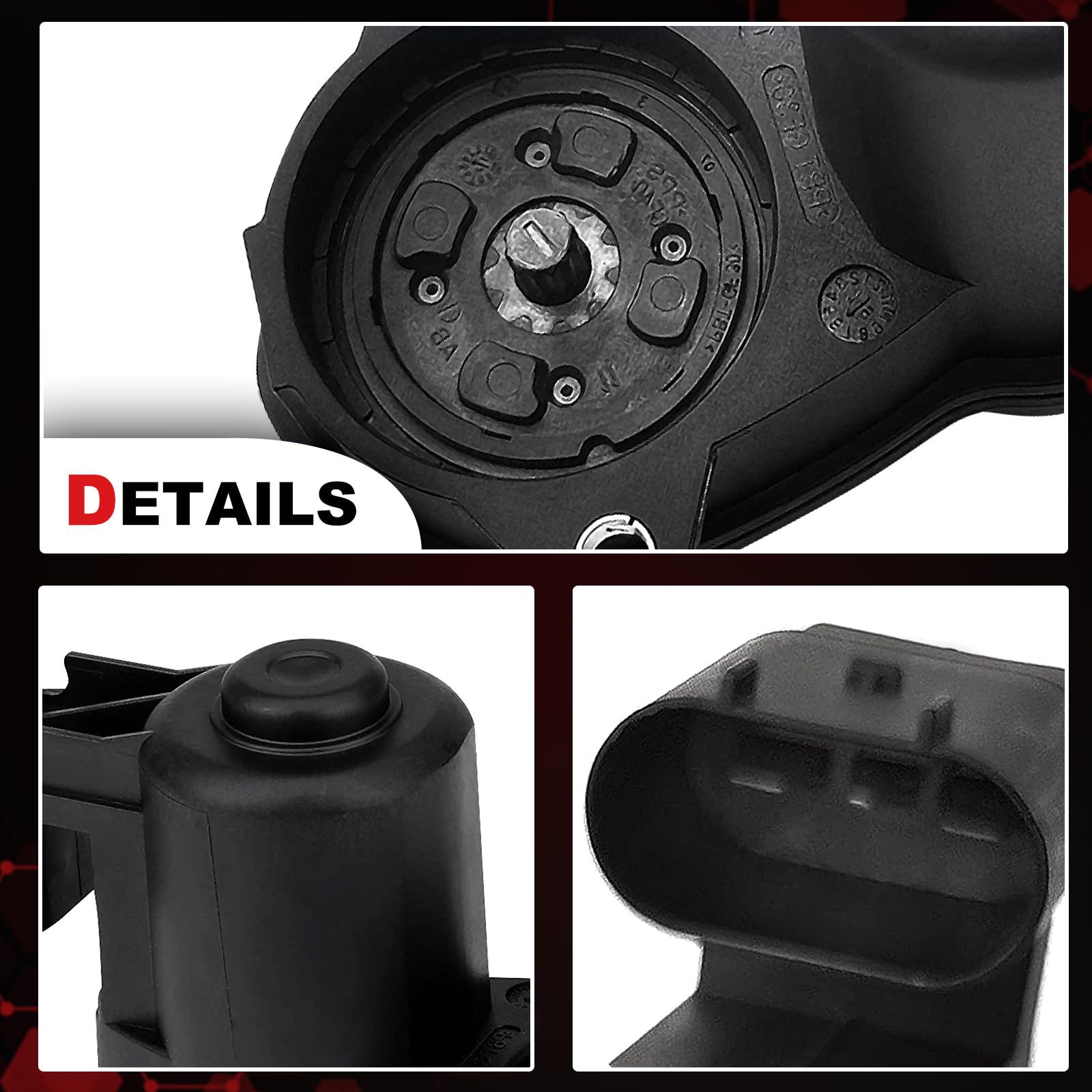 Amazon.com: Boskavalo Rear Parking Hand Brake Caliper Servo Motor