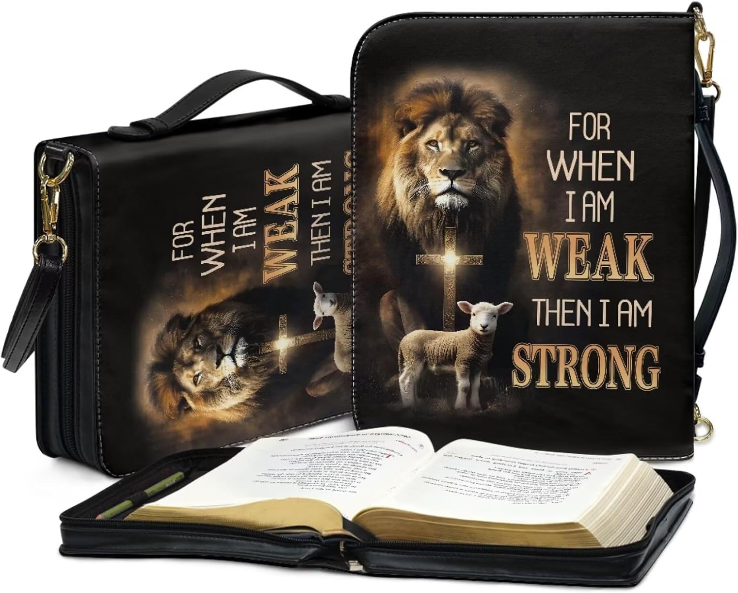 Book Covers Bible Covers for Women Men Large Size Bible Bag Tote