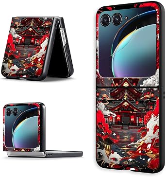 Case For Motorola Moto Razr 50/60/Moto Razr 2024/2025, Anime Furuya, Hard PC Slim Shockproof Anti-Scratch Protective Phone Cover, Cute Slim Ultra-Thin Hard Cover, Black