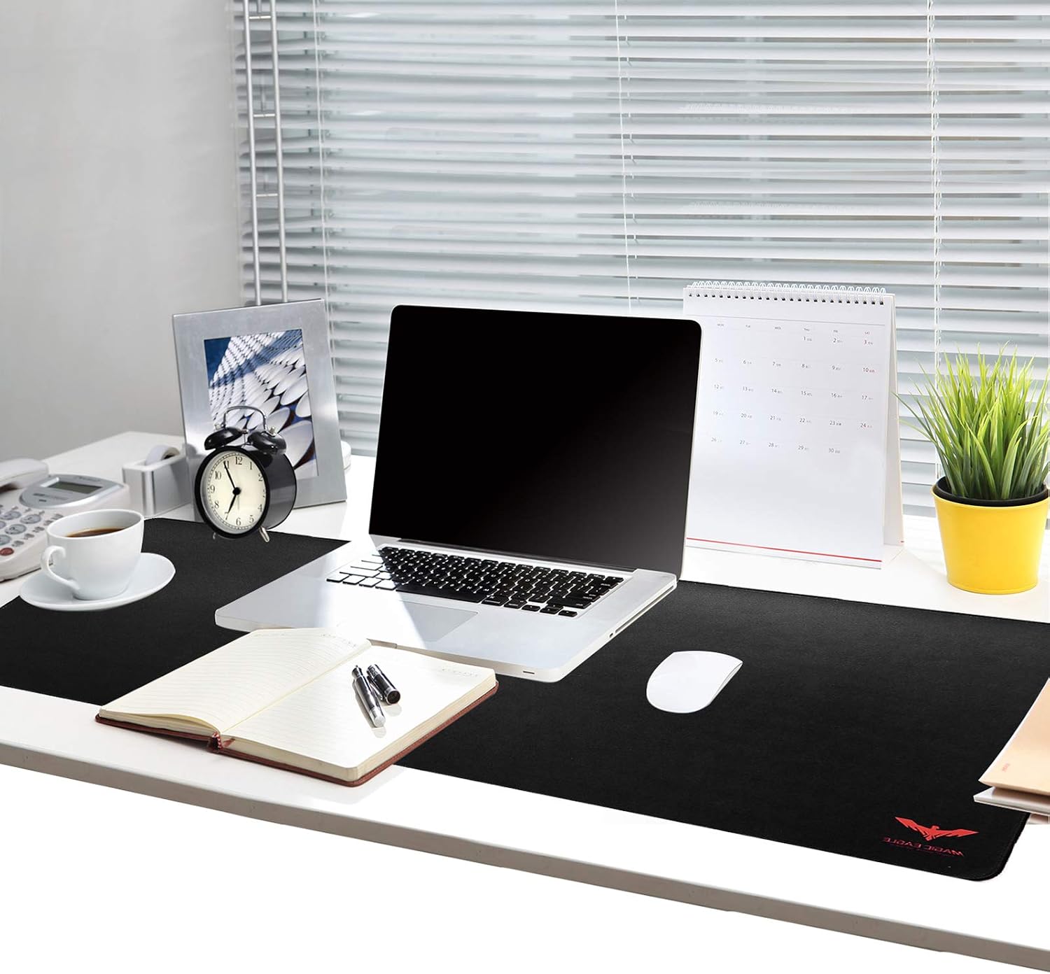 havit Large Gaming Mouse Pad (35.43 X 15.75 X 0.12inch) Extended Ergonomic for Computers Thick Keyboard Mouse Mat Non-Slip Rubber Base Mousepad, Black