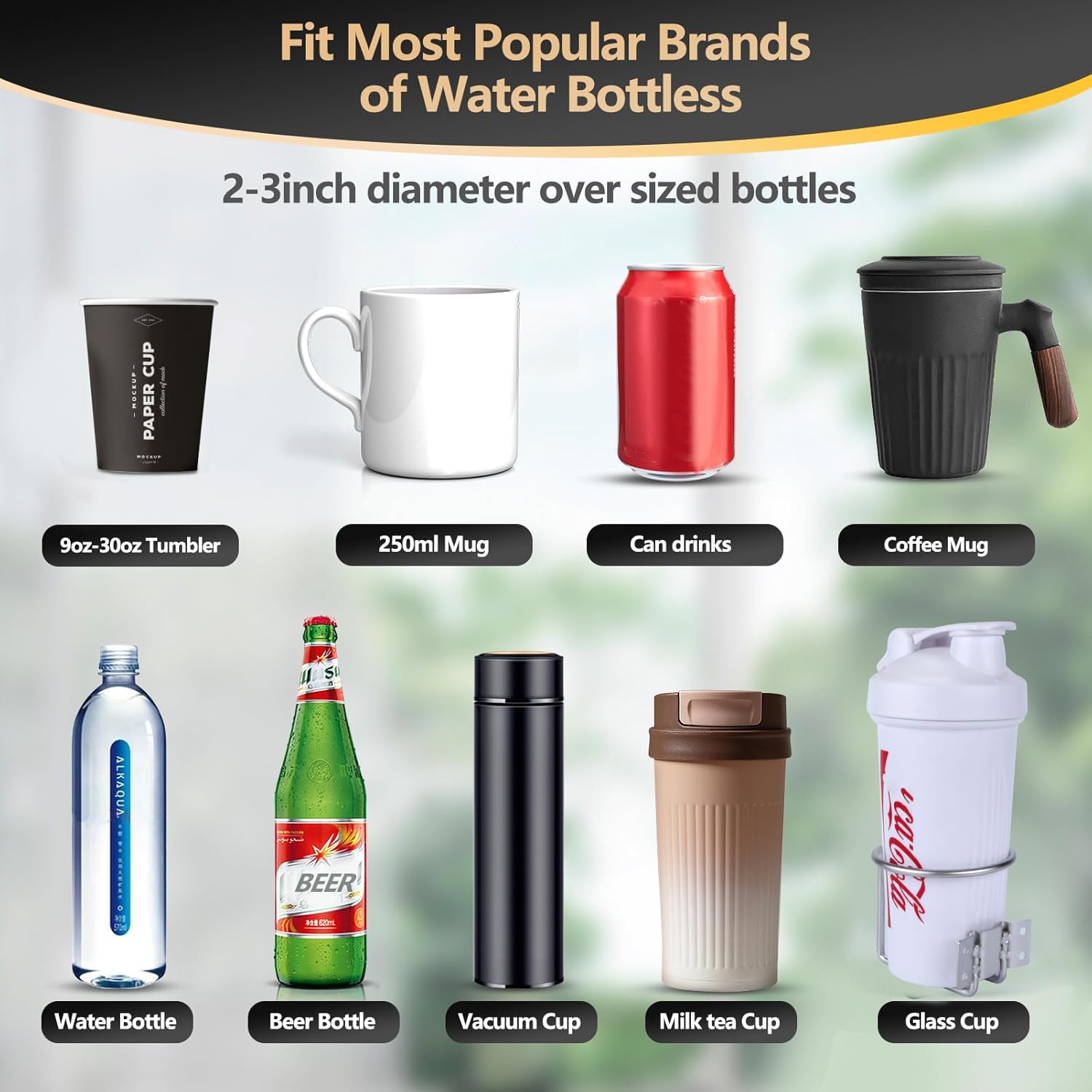 Marinebaby 2 pcs Boat Cup Holder,Stainless Steel Universal Drink Holders,Suitable for Boat,Truck,RV,Tractor,Outdoor Wooden Swing. (Silver) - Image 4