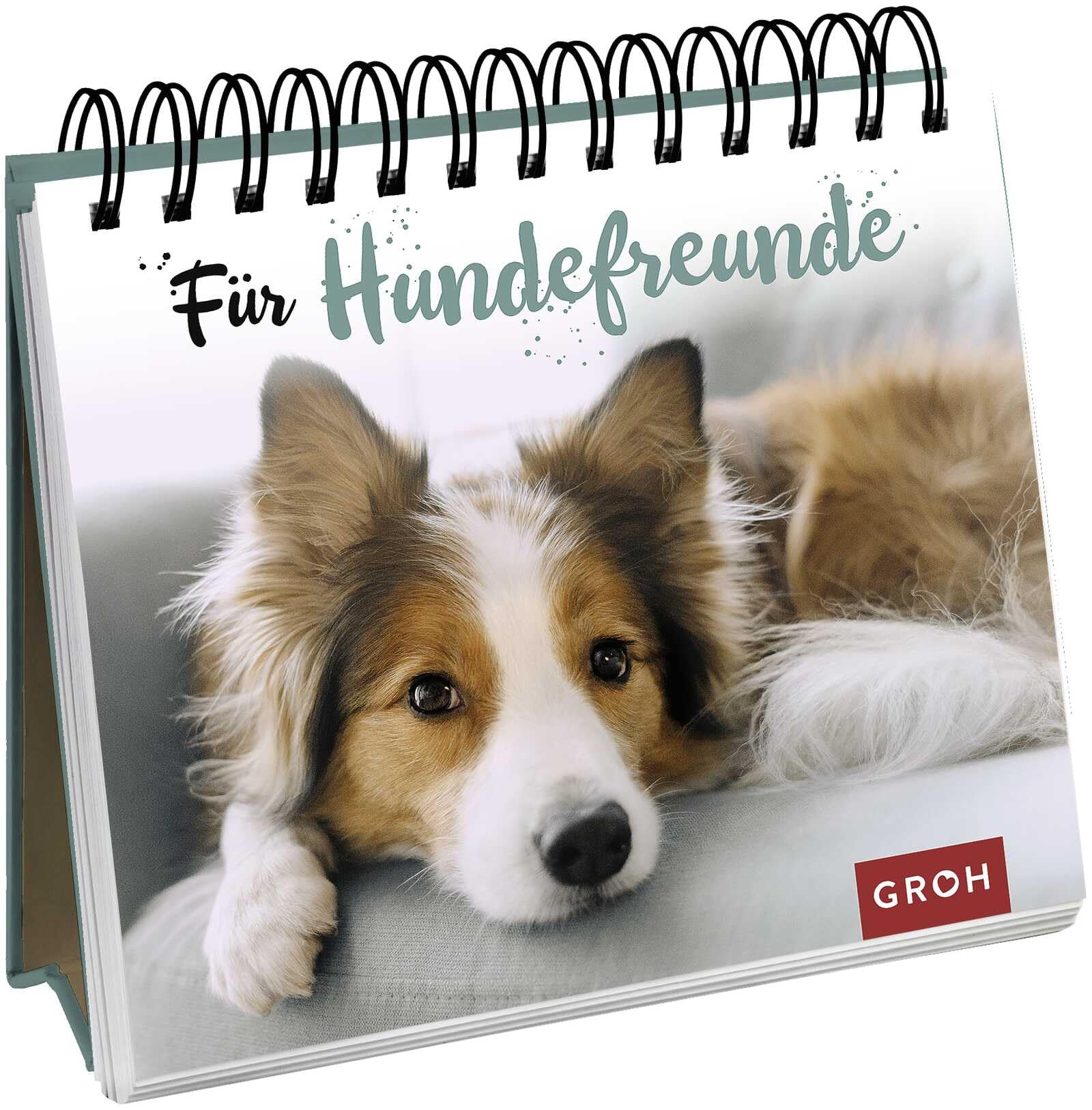 Für Hundefreunde – Spiralbuch mit Hundebildern und Zitaten