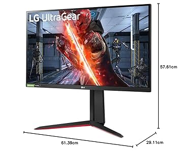 27GL850B LG ゲーミングモニター 144hz 1440p 27インチ Monitor LG UltraGear 27GL850-B Nano IPS - 27