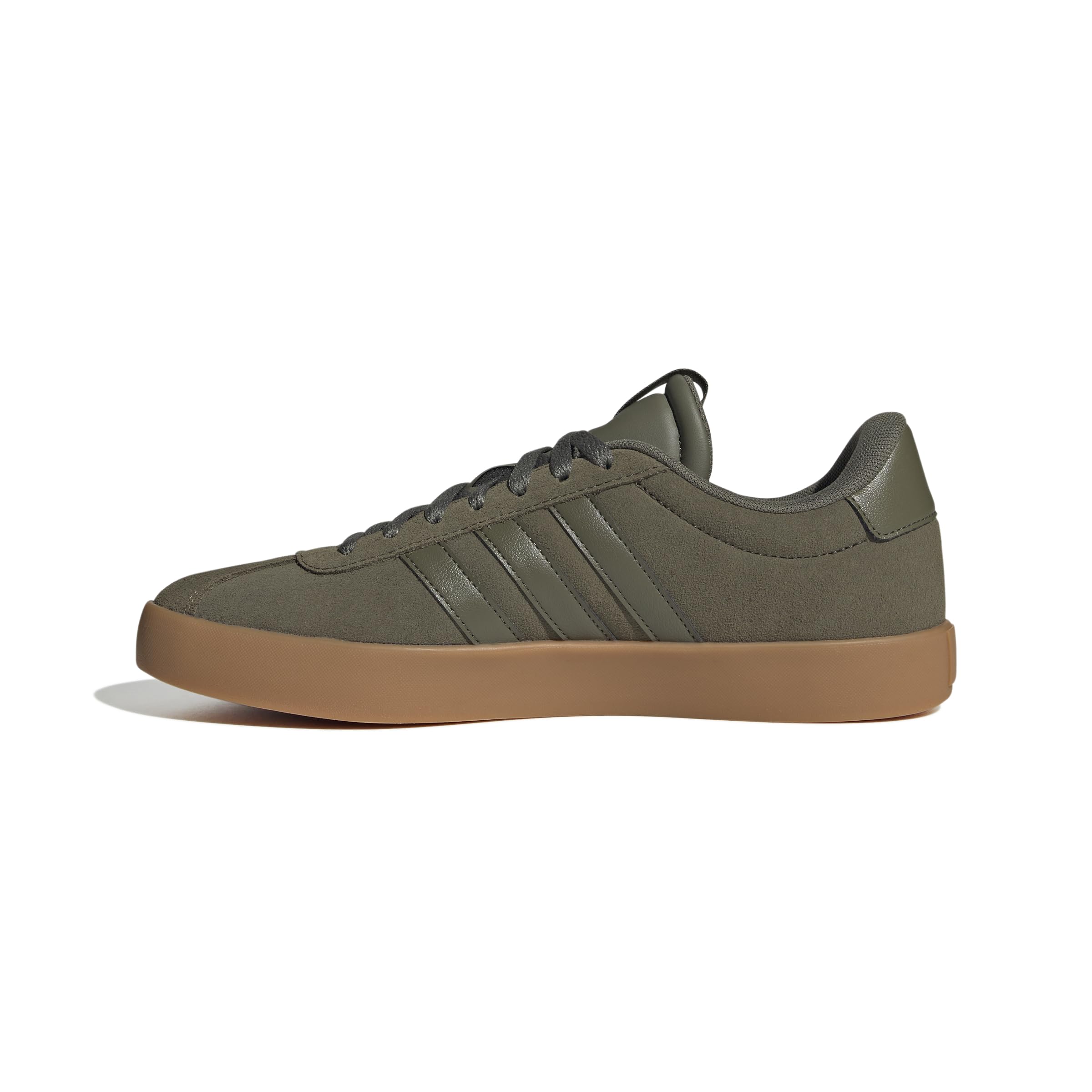 adidas Men's VL Court 3.0 Shoes, Olive strata/Olive strata/Gold met, 7 UK