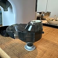 Vista 3 de Tapas antipolvo para Baby Brezza Formula Pro - Compatible con modelos Advance y Mini, evita que el polvo se caiga al quitar el embudo Plug and Play