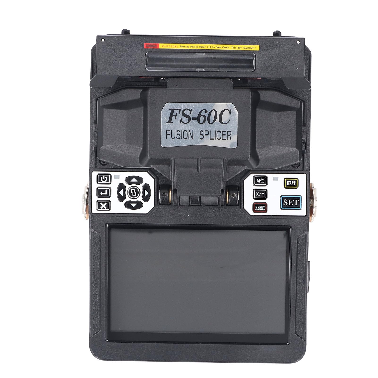 Giuntatrice Automatica per Cavi Ottici FTTH con Schermo LCD 5,0 Pollici per Fibra con Versatile compatibilità delle Fibre (Spina europea)