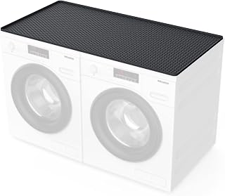 54" x 27.5" Washer and Dryer Covers for the Top,Waterproof and non-slip Washing Machine Cover,Applies to Kitchen、laundry room organization,Washer Dryer Countertop. (Light black)