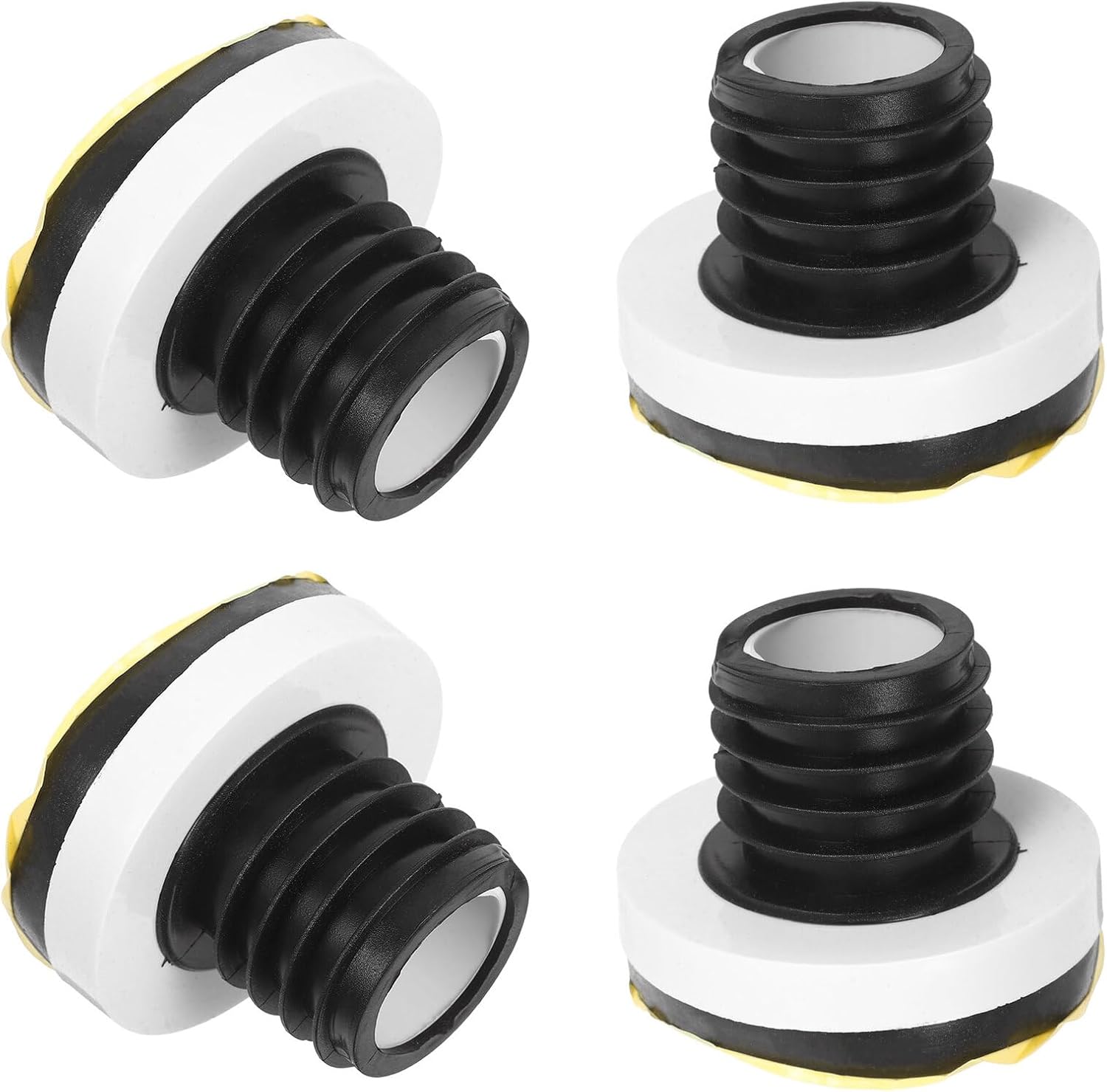 SOLUSTRE 4pcs Urinal Wall Gasket Replacement Leakproof Sealing Connector Toilet Flange Leakage Prevention Installation Accessories for Bathroom Fixtures