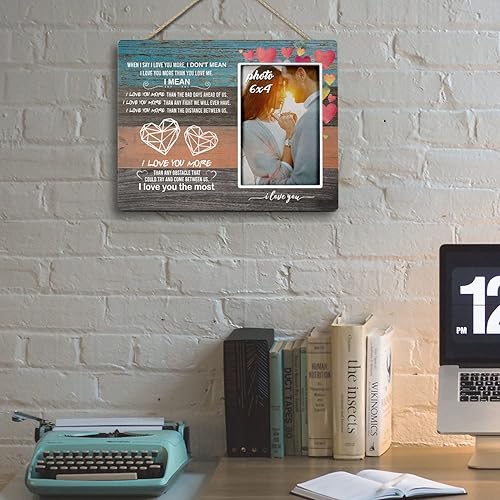 Miniatura 8 de KU-DaYi Marco de fotos The Beginning of Always Engagement (El comienzo de siempre), regalos de boda de compromiso para parejas, novios recién