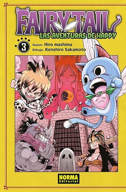 Portada de Fairy Tail. Las aventuras de Happy 03