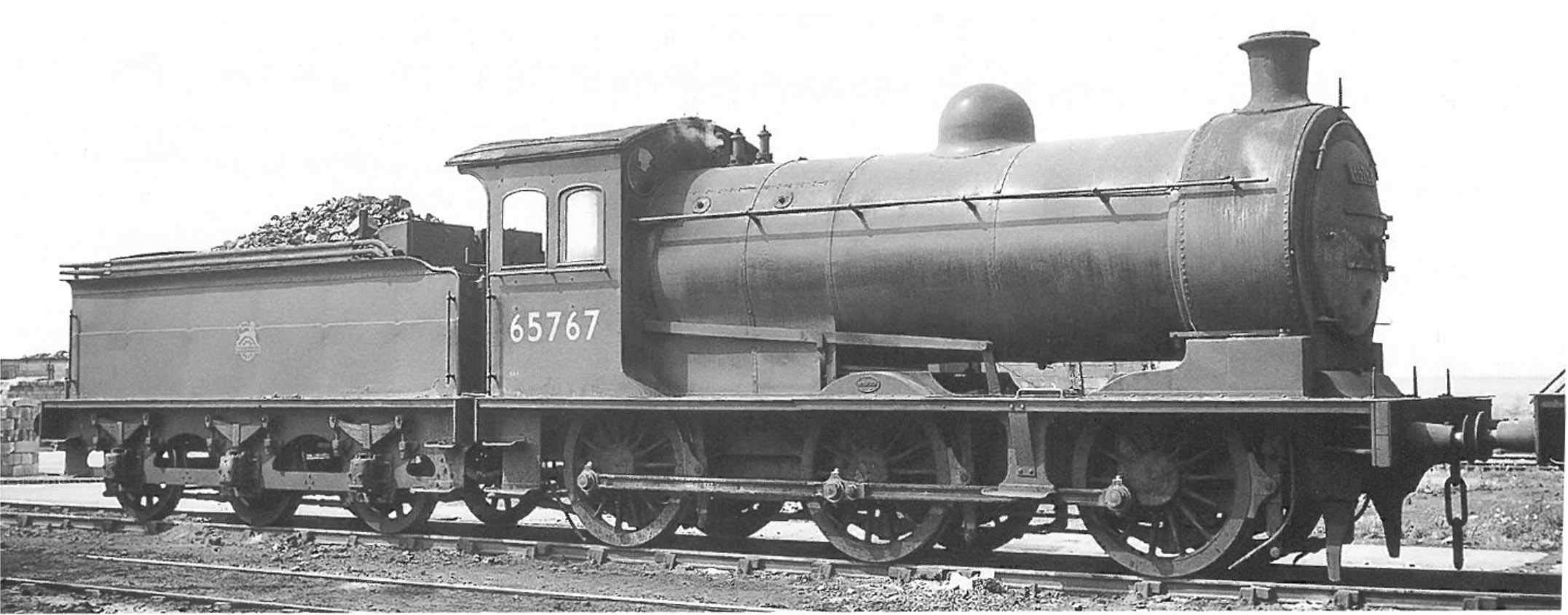 Oxford Rail OR76J26003 BR Early 0-6-0 Class J26 65736