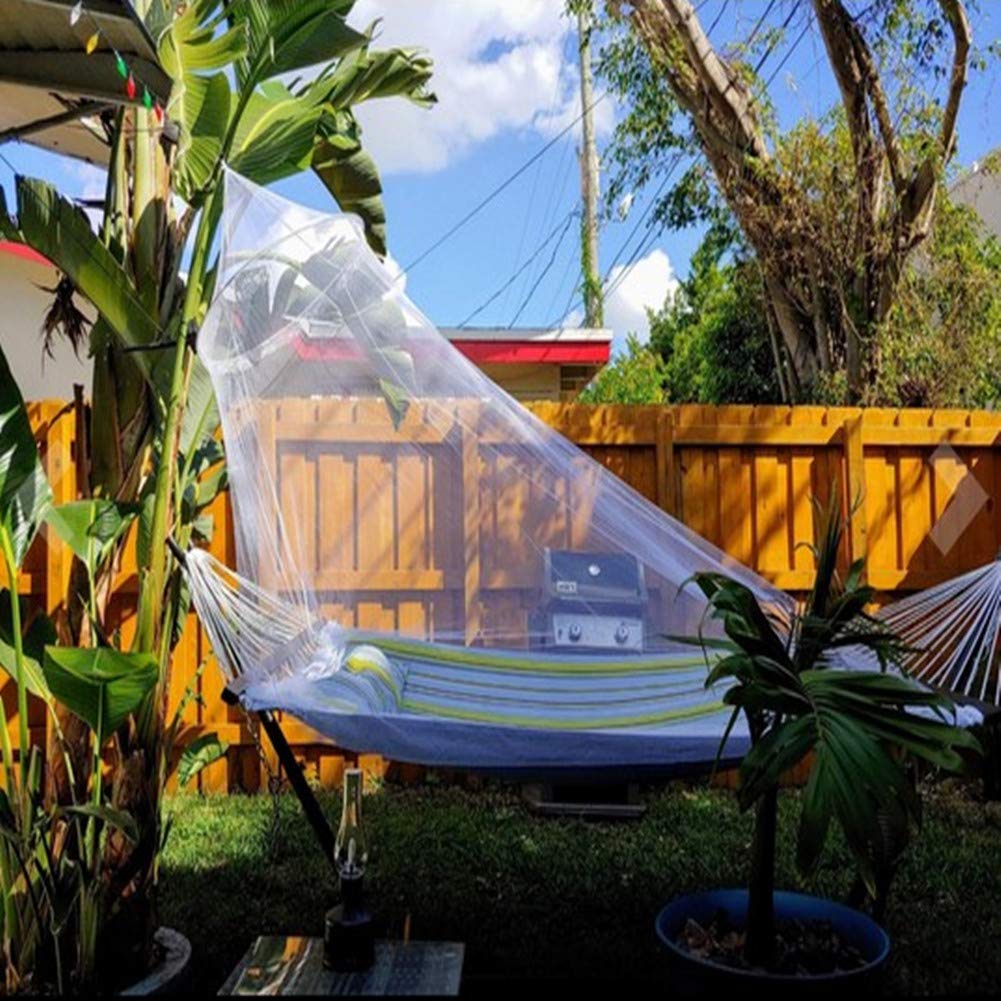 Mosquitera Redonda de Encaje para Cama, mosquitera, diseño de Princesa, protección contra Insectos, para Adultos, bebés, Camping al Aire Libre,White