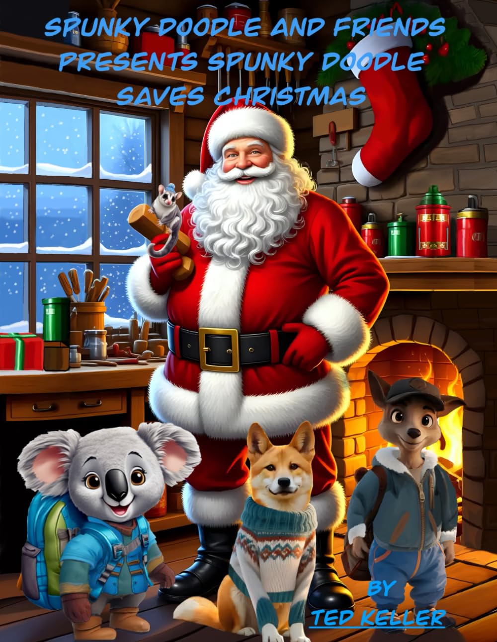 Spunky Doodle and Friends Presents Spunky Doodle Saves Christmas (Spunky Doodle's Adventures)
